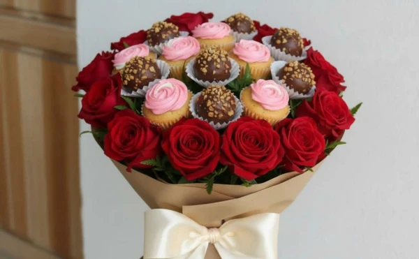 Bouquet Grand Luxe " Jardín de Tentaciones"🌹🍰's foto | Floristería Yadislin Fleurs 🌺 |  BizneCubano
