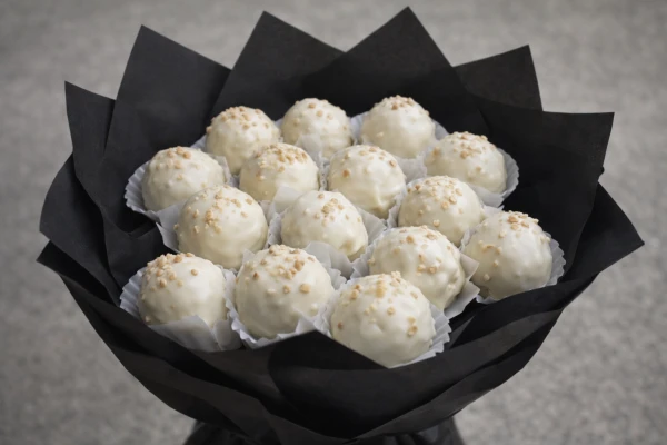 Bouquet "Nieve de Marfil" (Trufas Blancas)'s foto | Floristería Yadislin Fleurs 🌺 |  BizneCubano
